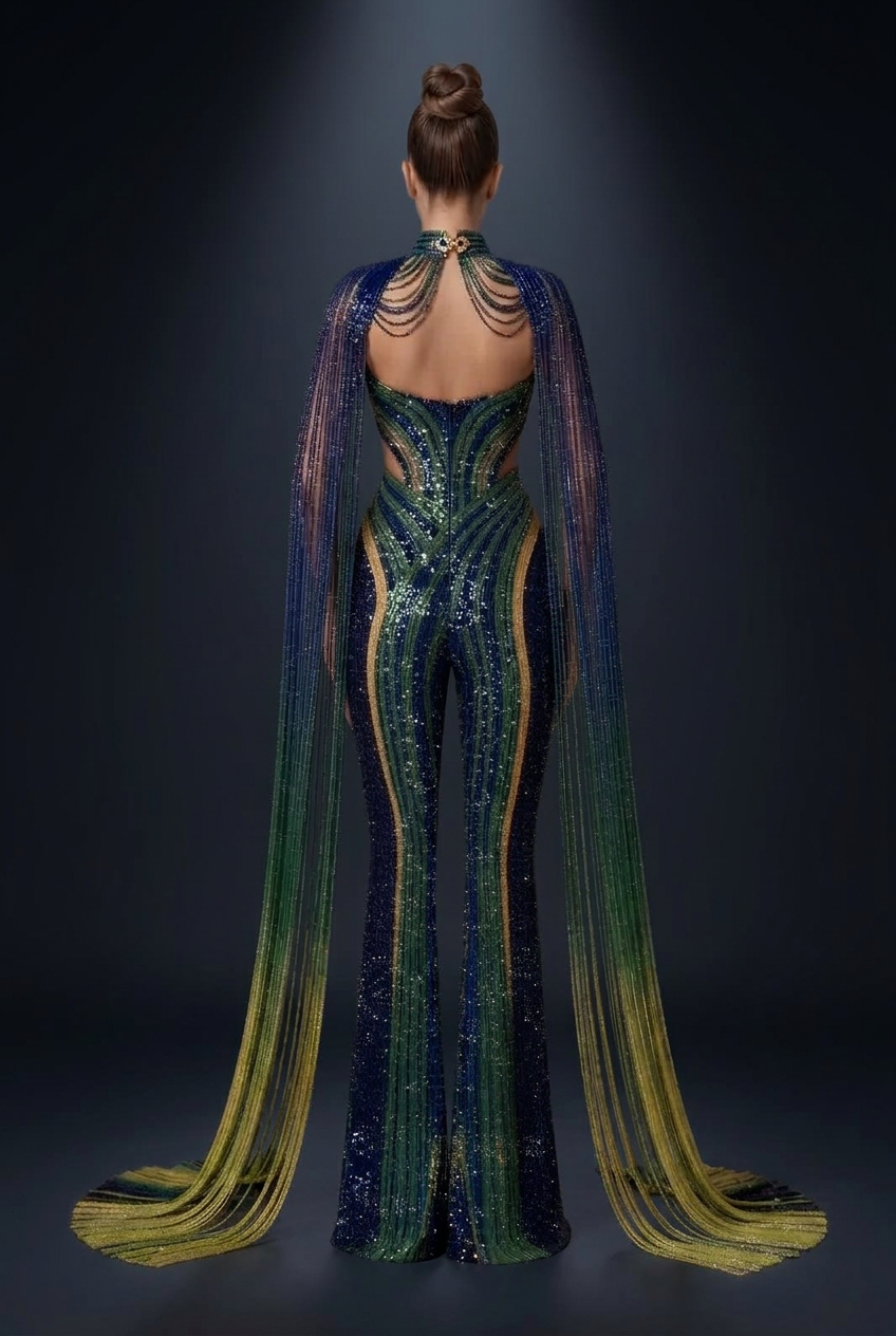 Queen Blue - Back - Moody