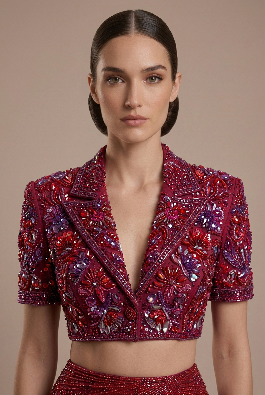 Red Magenta Purple Set - Close Up